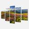 Designart - Summer Day Rhododendron Flowers - Landscape Canvas Art Print
